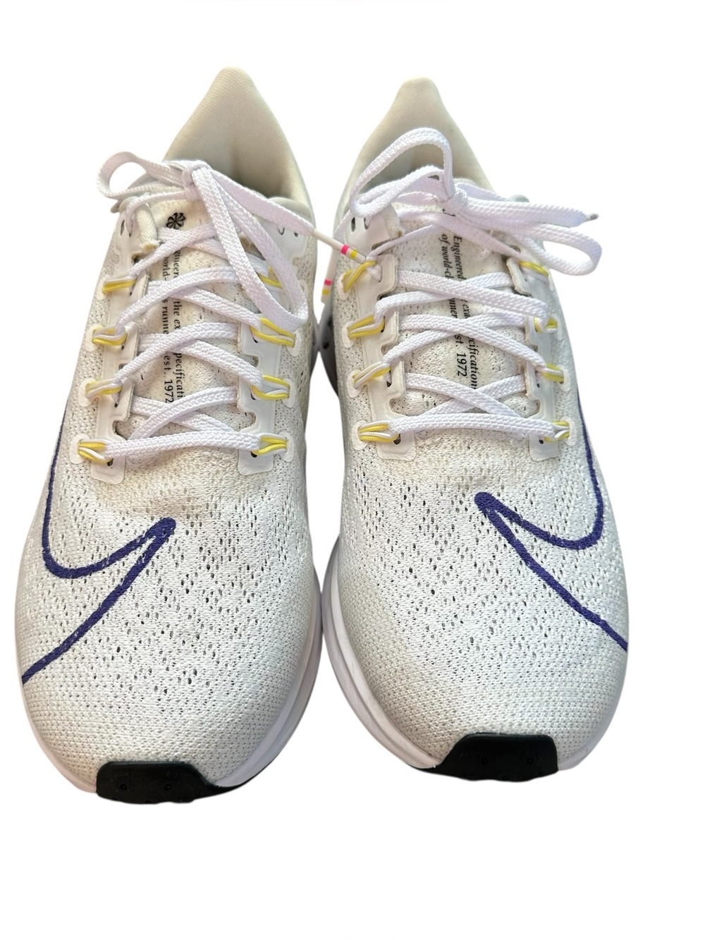 Nike Air NWOT Zoom Pegasus 36 White Psychic Purple Size 9 - Picture 2 of 7